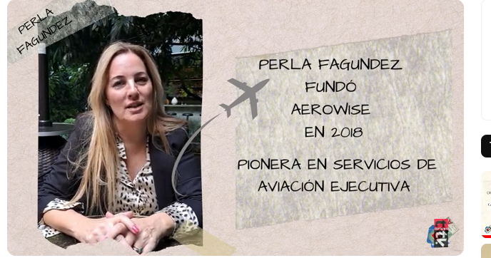 Aerowise: Perla Fagundez
