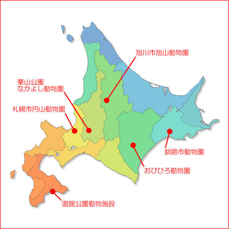 北海道の動物園