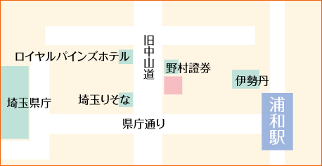 松田メンタルクリニックアクセスマップ