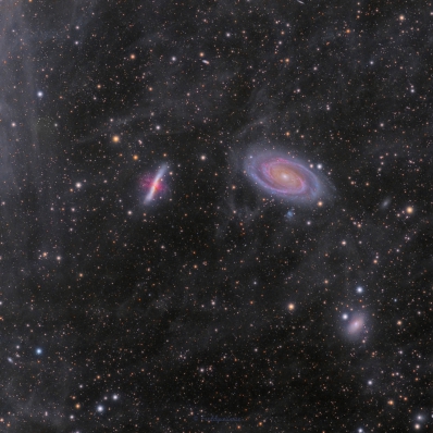 Bode Galaxy M81 M82