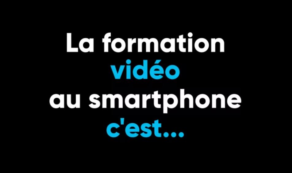 Les coulisses d'une formation video au smartphone à Paris