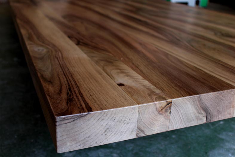 Plans de travail en bois massif - L'Atelier Marquis - ébénisterie