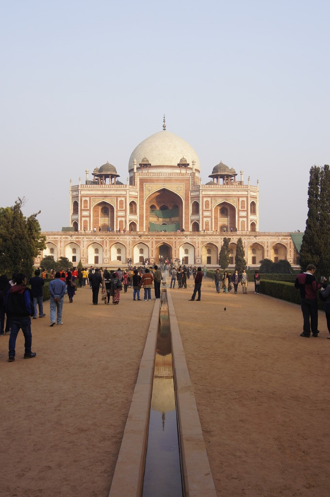 Baby Thaj Mahal in New Delhi - meine Erwartungen an das "richtige" Thai Mahl steigen höher...