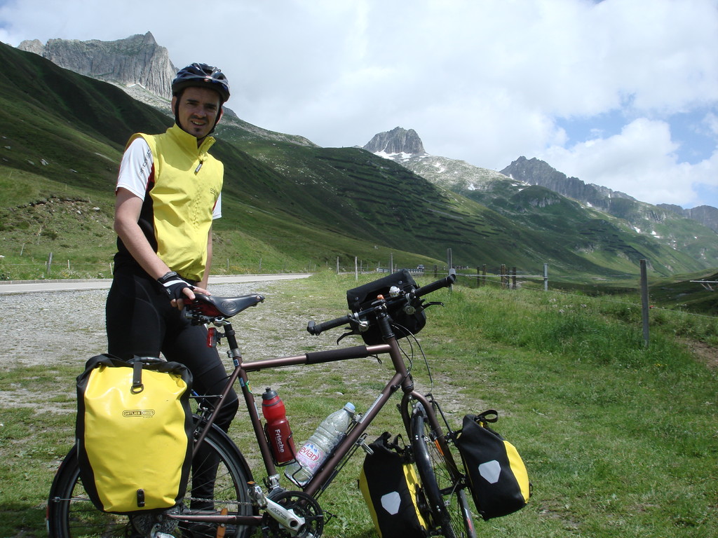 Aufstieg zum Oberalp von Andermal aus...