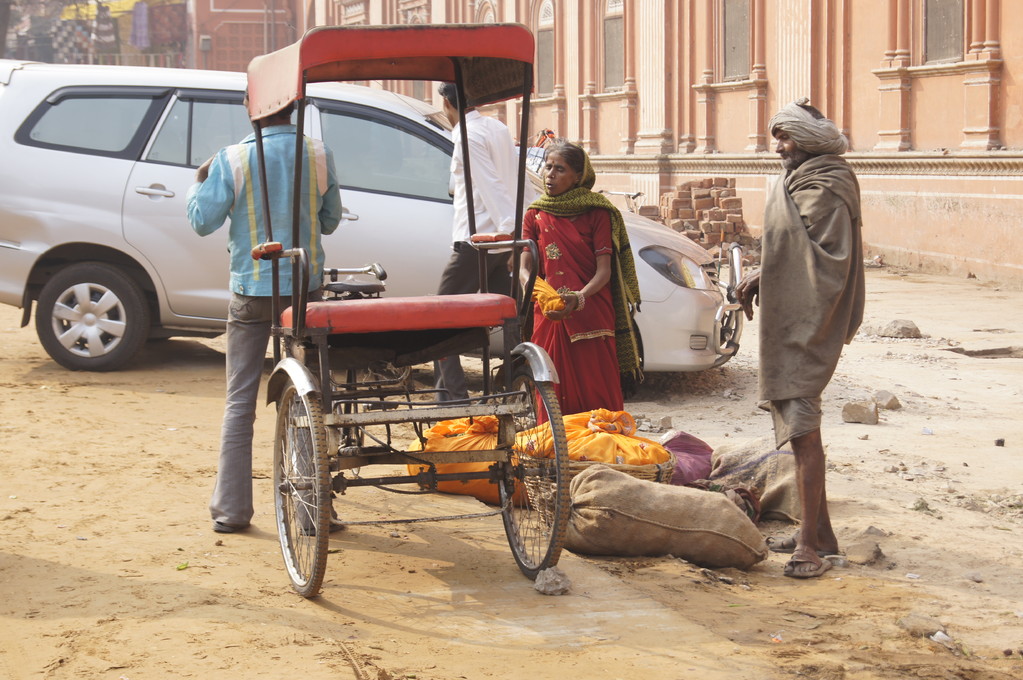 Strassenszene in Jaipur
