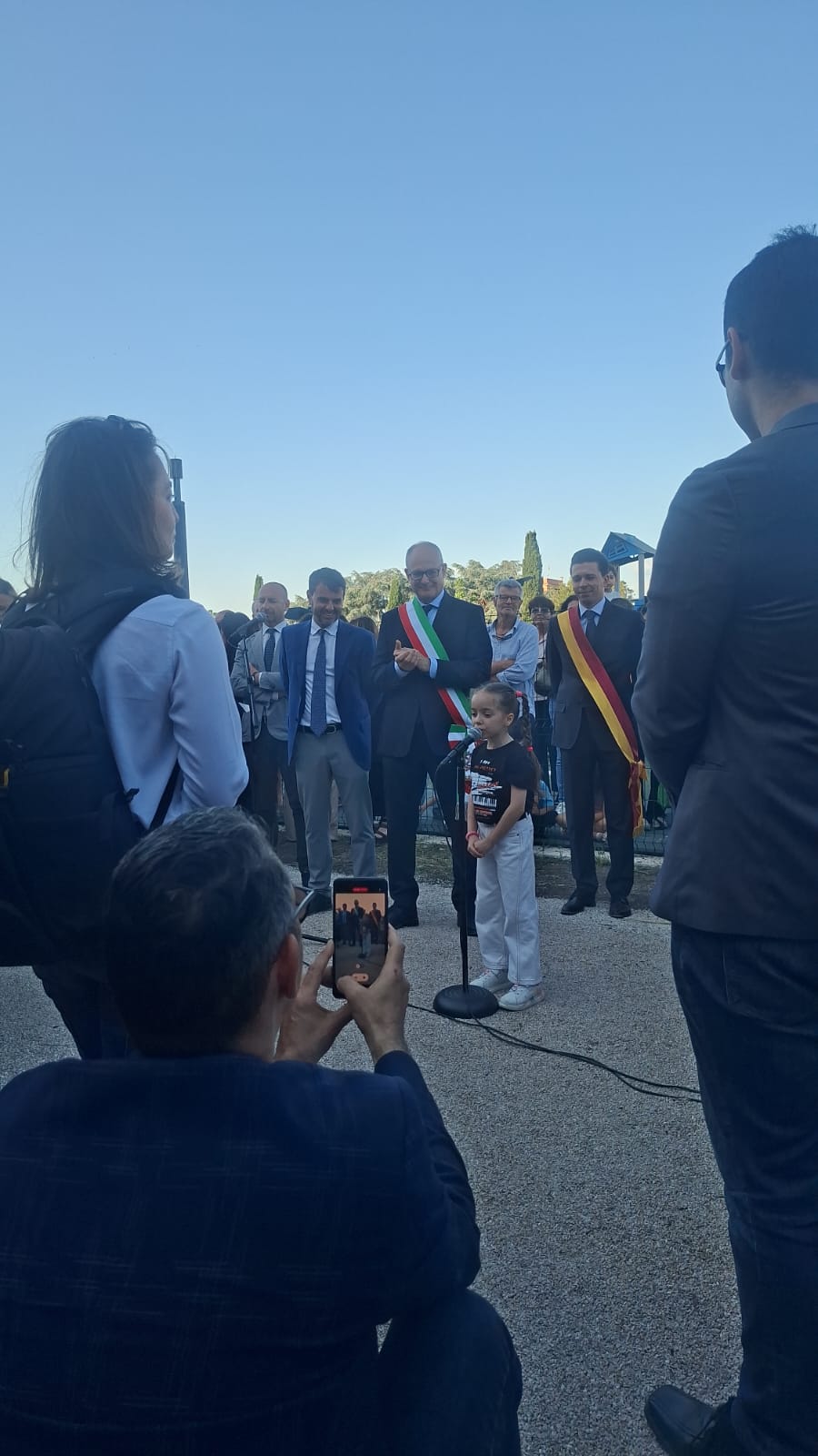 Suemy Feliziani si esibisce davanti al Sindaco di Roma Roberto Gualtieri e diverse istituzioni, tra cui il Presidente della Commissione Turismo, Moda e Relazioni Internazionali di Roma Capitale e Consigliere Metropolitano, Mariano Angelucci