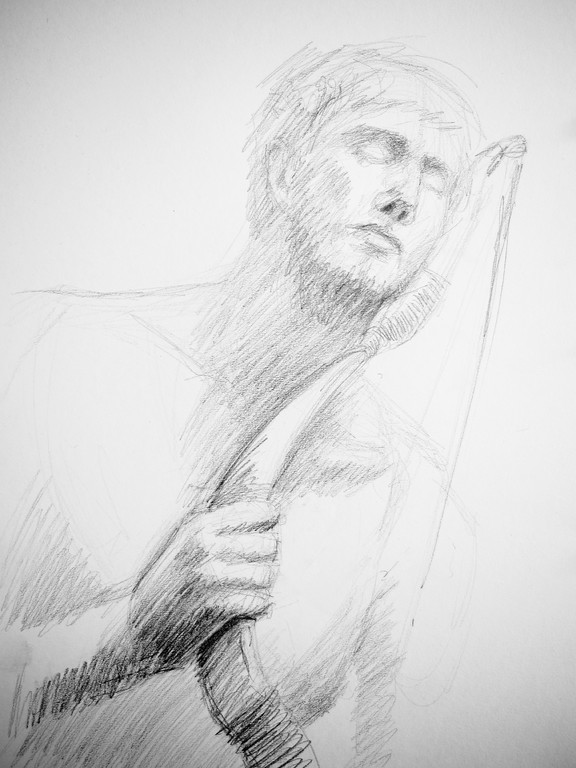 5 minutes drawing, Hamburg 2012
