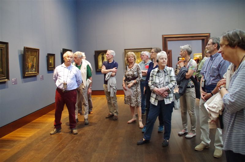 Führung von Thomas Sello durch die neu eröffnete Hamburger Kunsthalle, 2016