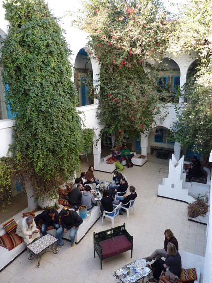 Tunisie, Djerba : hôtel caravansérail Erriadh 
