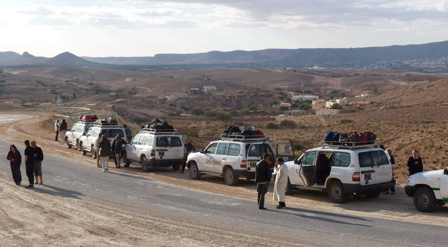 Tunisie : sur la route de Ksar Ghilane