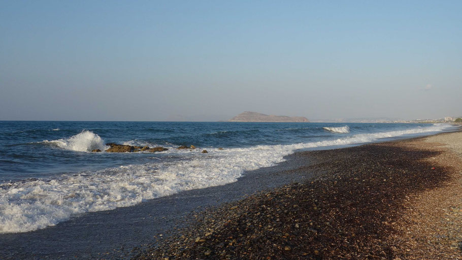 Crète : plage de Maleme