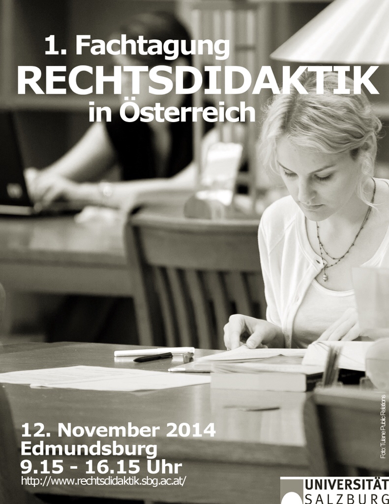 Plakat der ersten Fachtagung im Jahr 2014