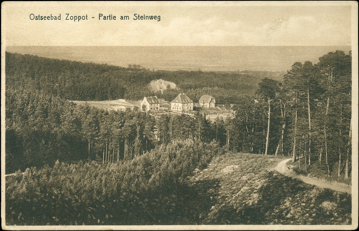 Panorama Sopot - Osiedle Mickiewicza ponad 100 lat temu