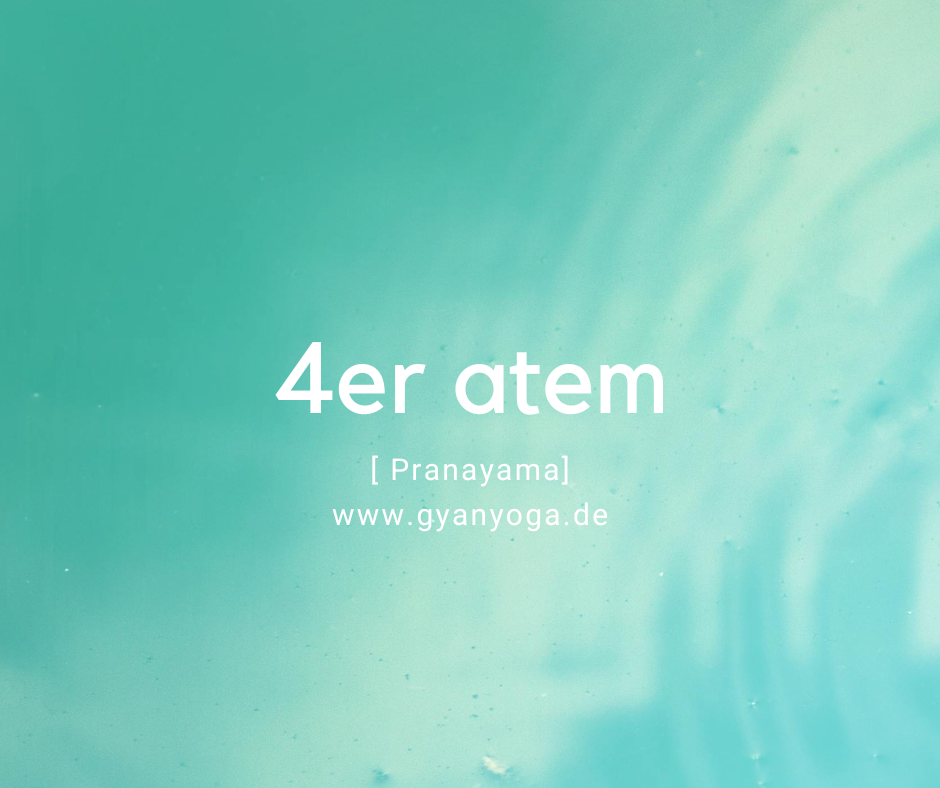 Ruhe & Klarheit mit der 4er Atmung