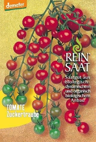Bio-Saatgut Cocktailtomate 'Zuckertraube' - raimund Biogartenbedarf