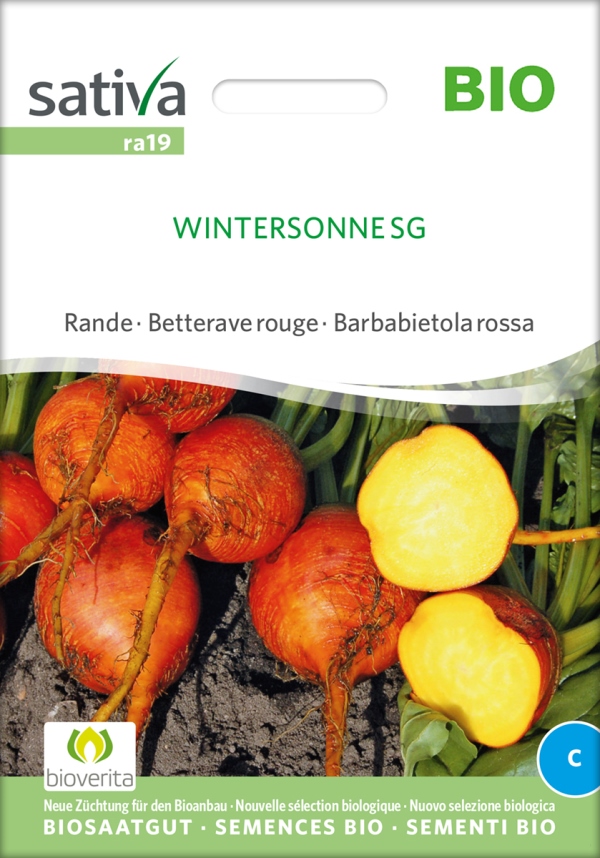 Bio-Saatgut Goldene Bete 'Wintersonne' - raimund Biogartenbedarf