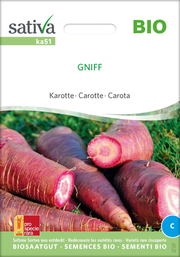 Bio-Saatgut Mhre 'Gniff' - raimund Biogartenbedarf