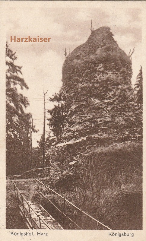 Ruine Königsburg 1935