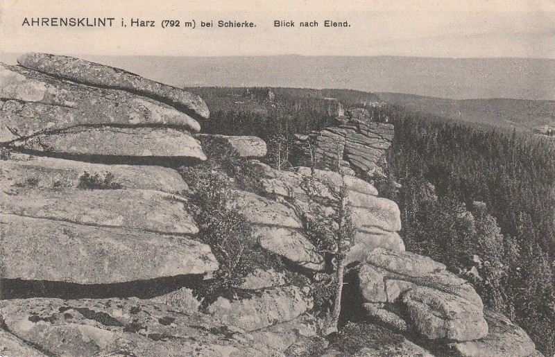 Ahrentsklint um 1910