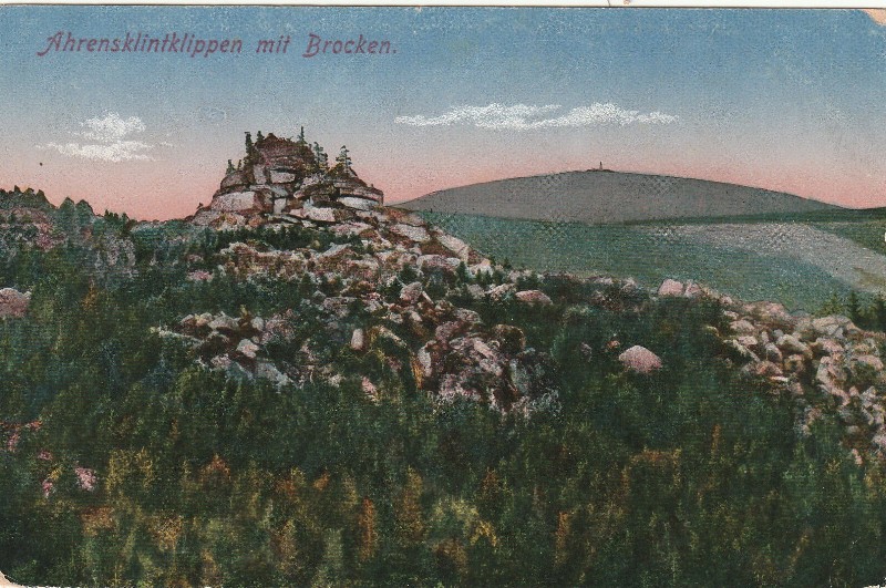 Ahrentsklint um 1915