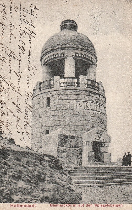 Bismarckturm Halberstadt 1908