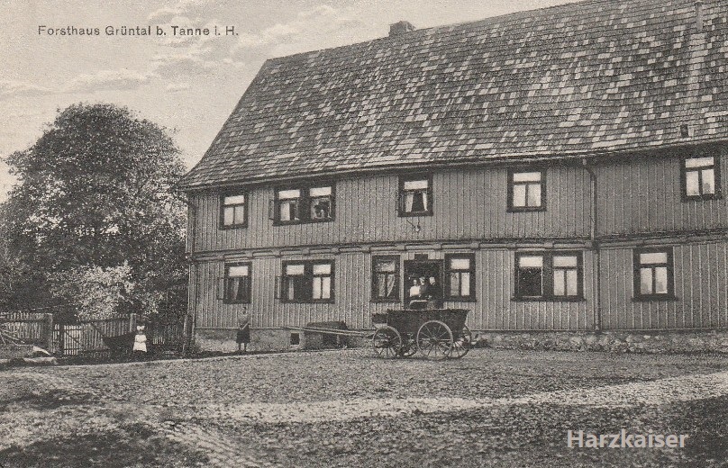Forsthaus Grünthal um 1910