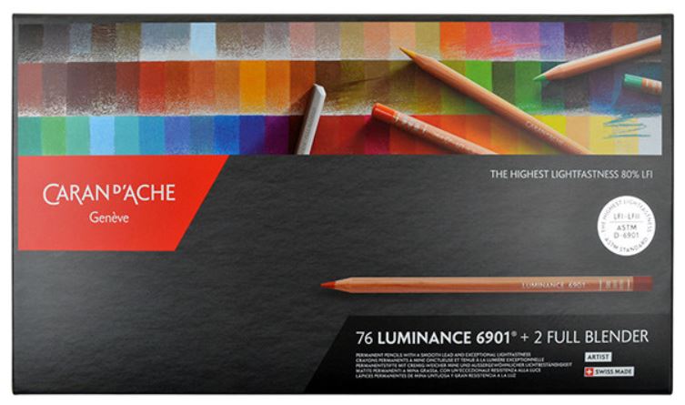 Classification couleurs Luminance de Caran d'Ache