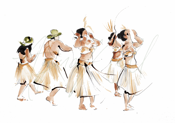Danse tahitienne O Tamarii Afareaitu Aquanell 1