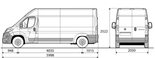 Fiat Ducato L3h2 Masse Fiat Ducato 2020 04 20