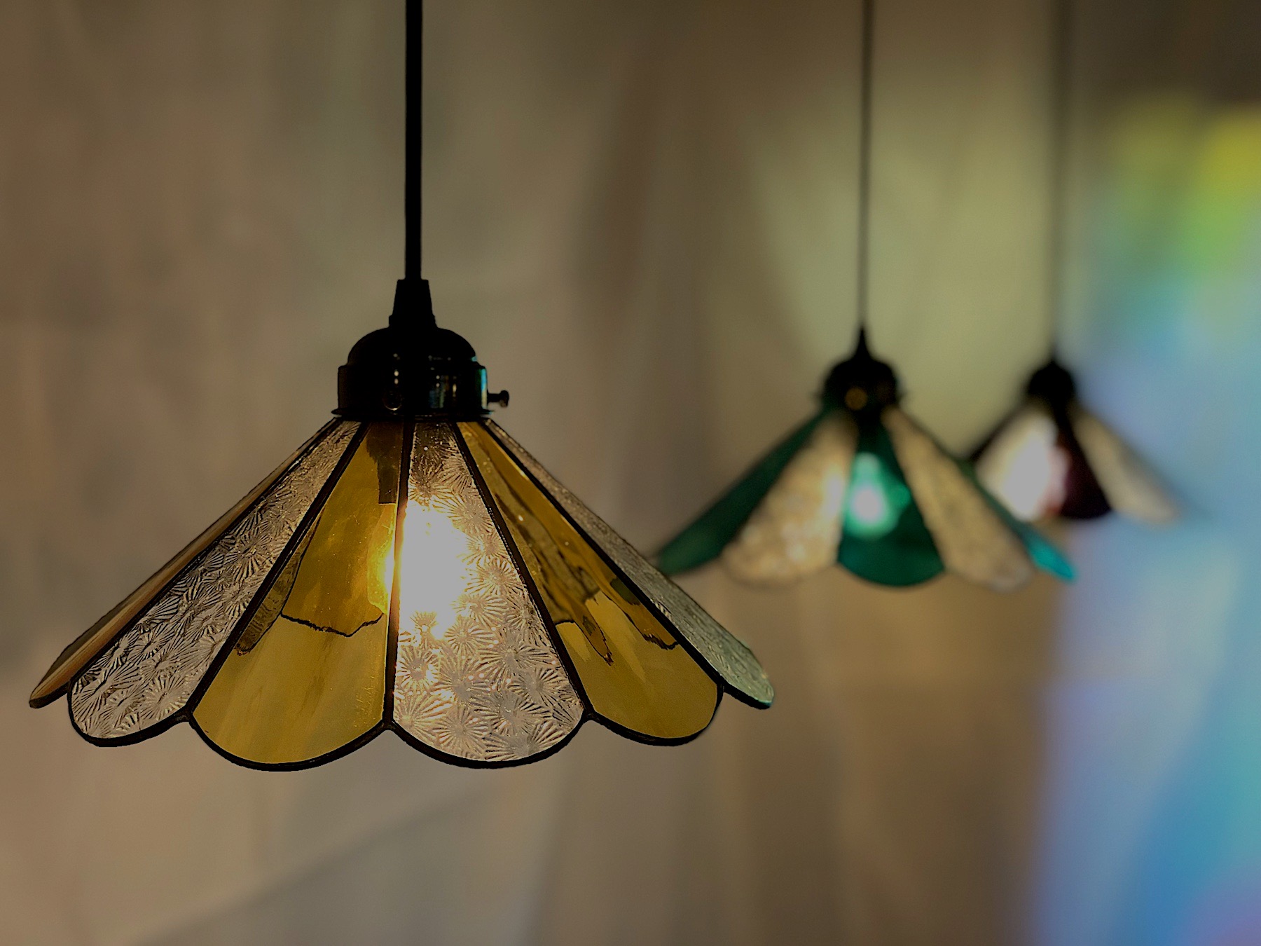 ステンドグラスレンタル準備中 - 宍戸秀一・ステンドグラス