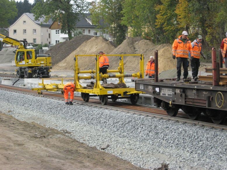 Das nächste Ablegen wird vorbereitet