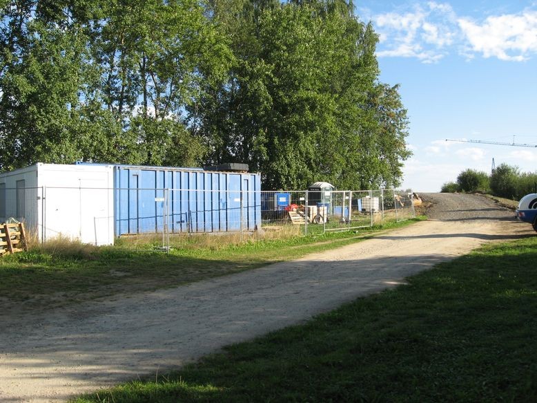 Betriebsbauhof an der Bockelbergweg-Brücke