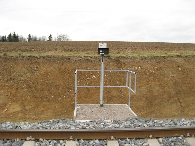 Bedienterminal UT 1 für Bahnübergang BÜ 32,4 (Deaktivierung durch Lokführer möglich)