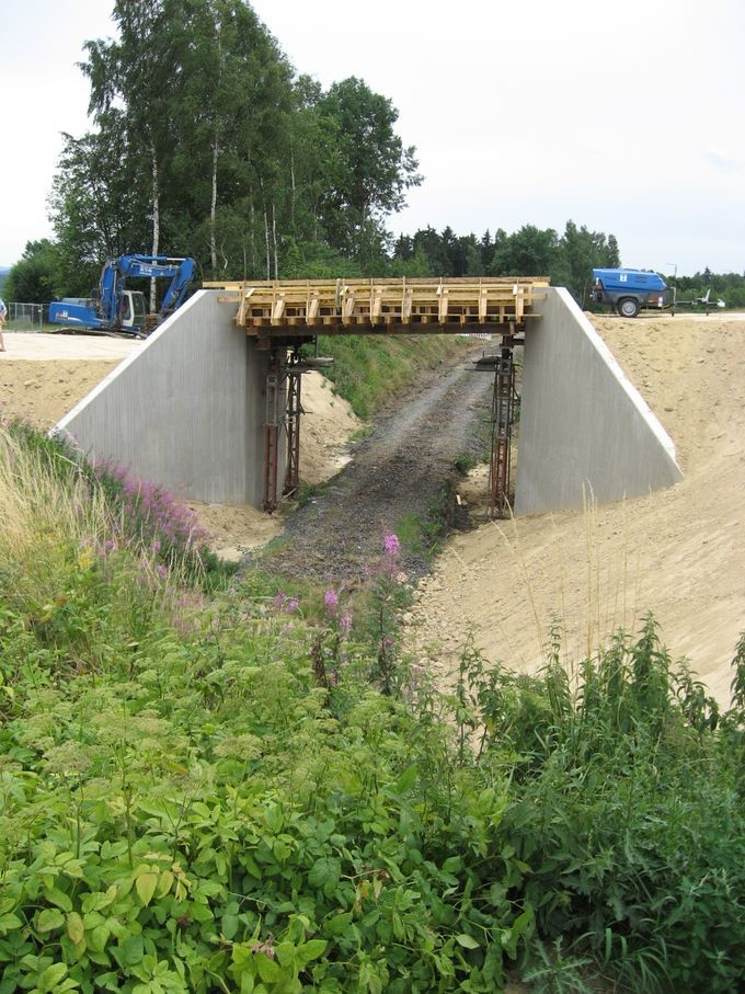 Neue Brücke, Richtung Selb-Plößberg