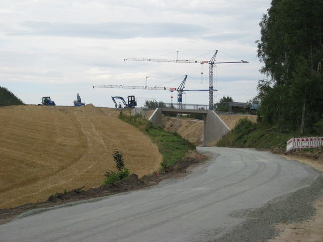 Brücke für den Bockekbergweg