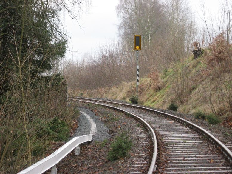 Überwachungssignal BÜ0/1 von Bahnübergängen