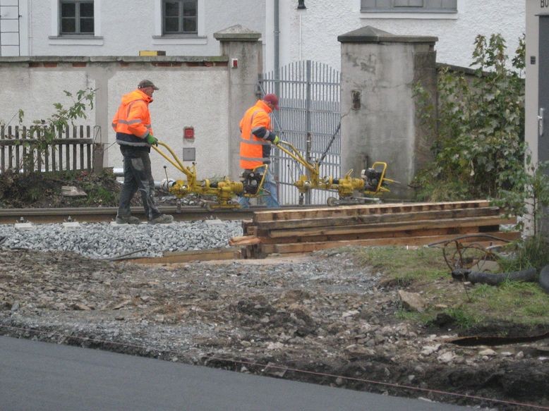 Vorbereitende Arbeiten zum Schweißen