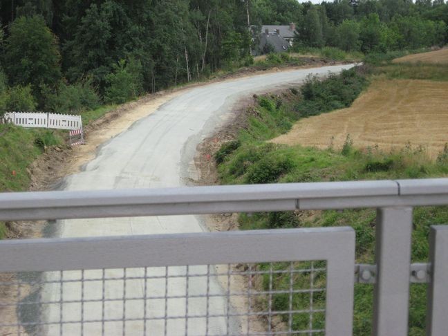 Blick von der Brücke gen Stopselbude