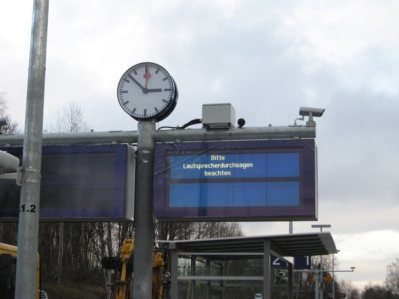 Eine neue Zeitrechnung hat begonnen - Hinweistafel beachten