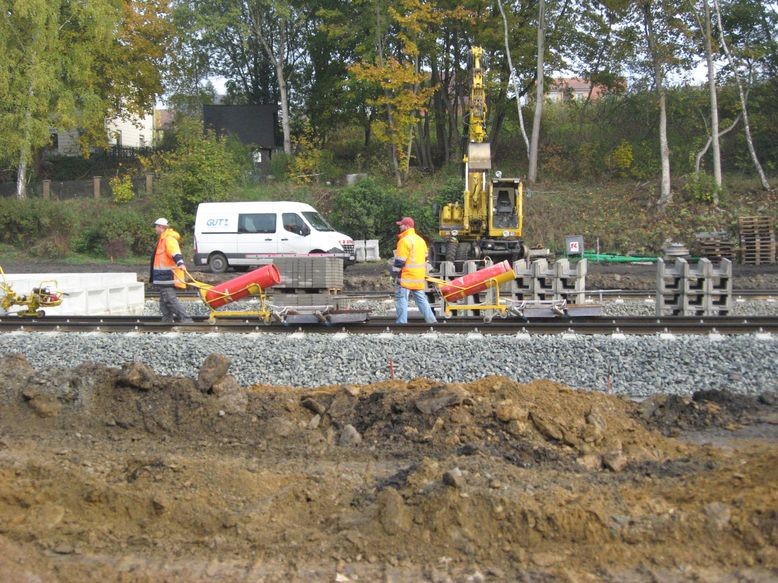 Die Vorwärmer auf dem Rückweg