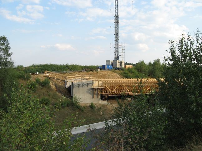 Vorbrücke auf der Ostseite