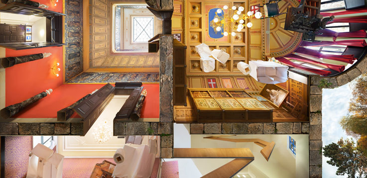"villa wahnfried" (Richard Wagner´s residental house in Bayreuth) • 2015 • 200 x 412 cm