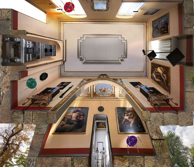 "icarus und fama" Berlin (bedroom of the elector)  •  2021