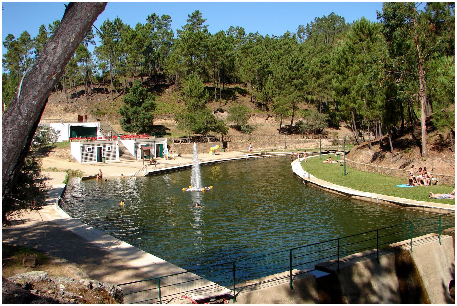 Praia fluvial de Carvoeiro