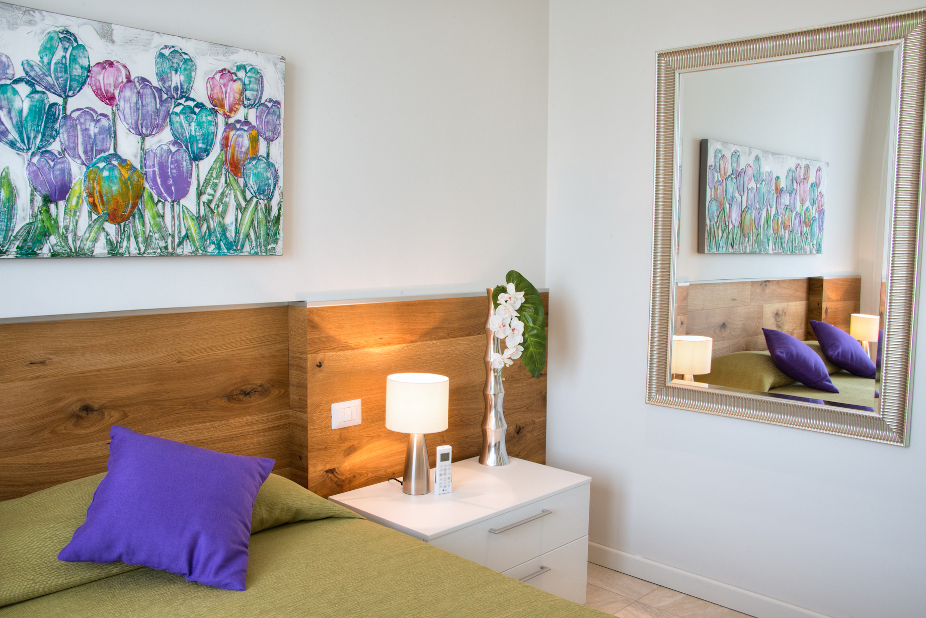 Schlafzimmer 1 Ferienwohnung Vivaldi