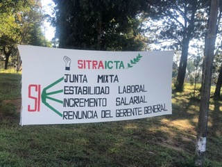 Guatemala. Huelga indefinida de trabajadores de ciencia y tecnología agrícola