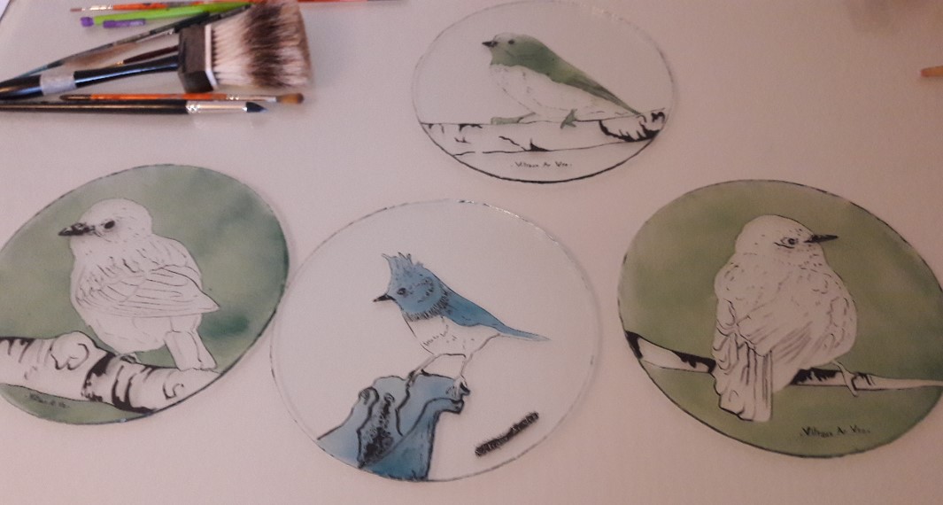 Mésanges Grisaille