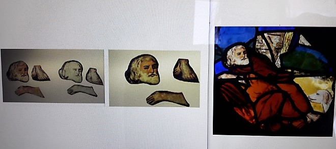 Emaux et grisaille en doublage- Conservation des pièces anciennes