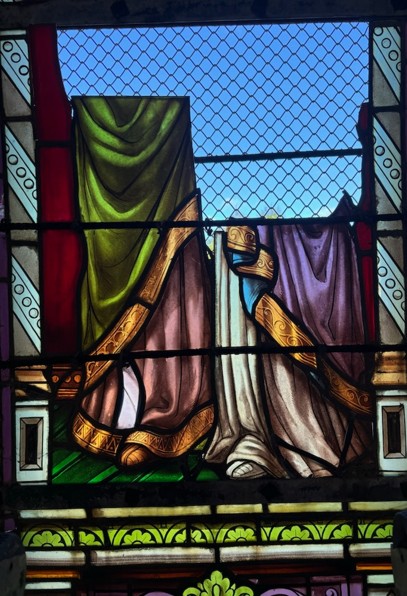 Restauration en cours - Eglise de St Segal