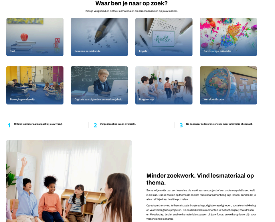 Samen onderweg naar edupartners.nl – de eerste mijlpalen!